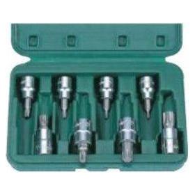 Hans 36024-8 3/8" Drive 8pcs Torx Bit Socket Wrench Set | Hans by KHM Megatools Corp. Main image