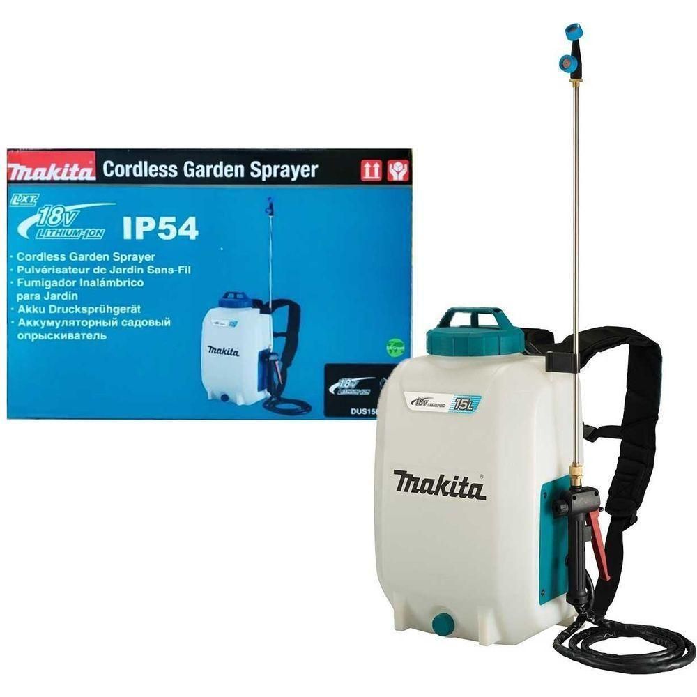 Makita DUS158Z Cordless Knapsack Sprayer 15L 18V LXT (Bare) - KHM Megatools Corp. Main image