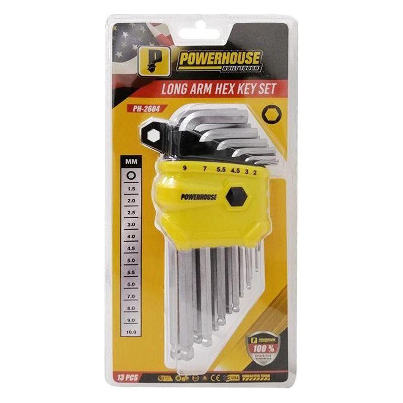 Powerhouse PH-2604 Hexagonal Allen Key Wrench - Ball End (Long) | Powerhouse by KHM Megatools Corp. Main image