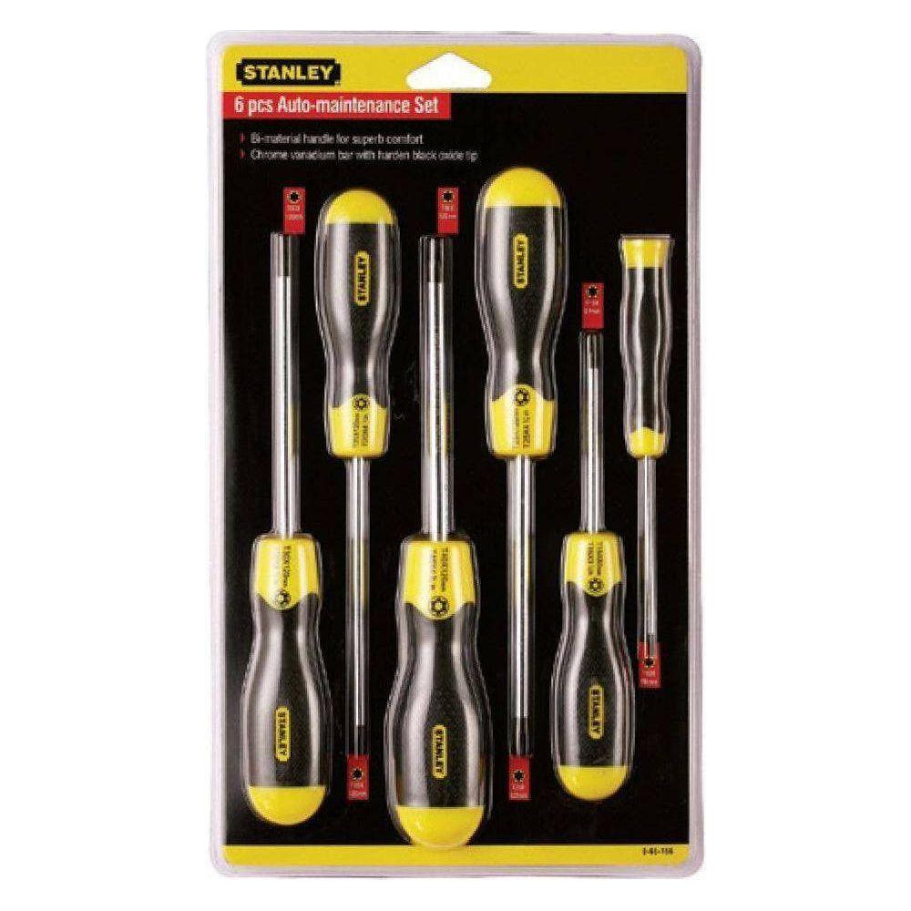 Stanley 65-156 6pcs Torx Screwdriver Set (Cushion Grip) - KHM Megatools Corp. Main image