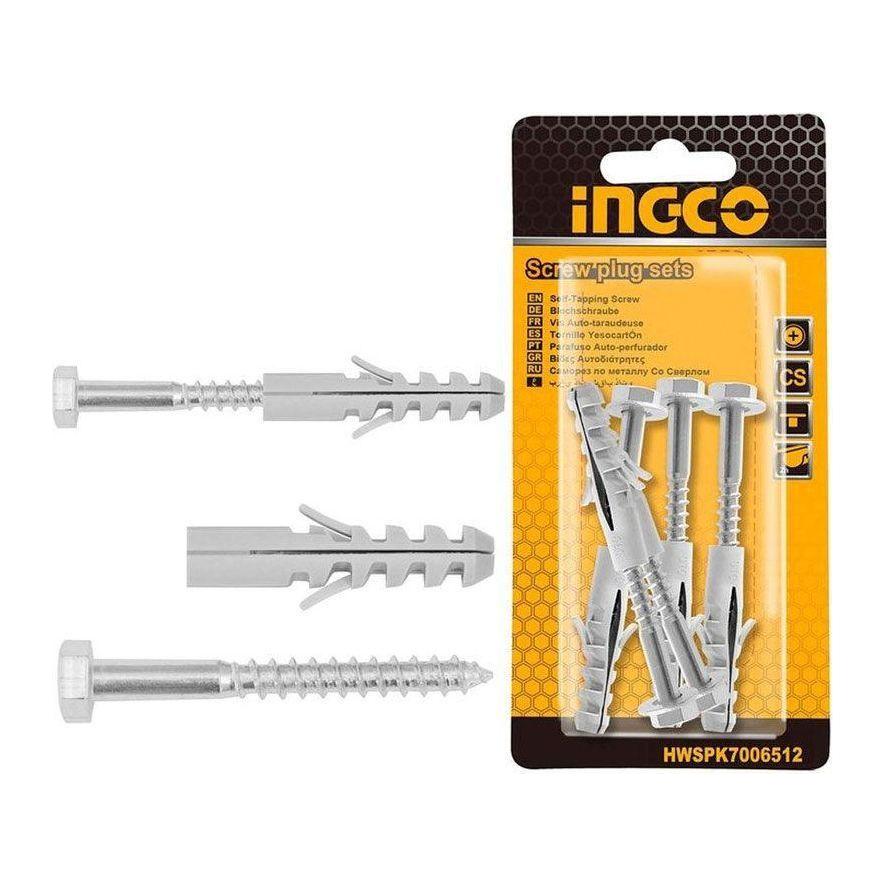 Ingco Screw Plug Set w/ L-Screw  (Tox) Secondary image