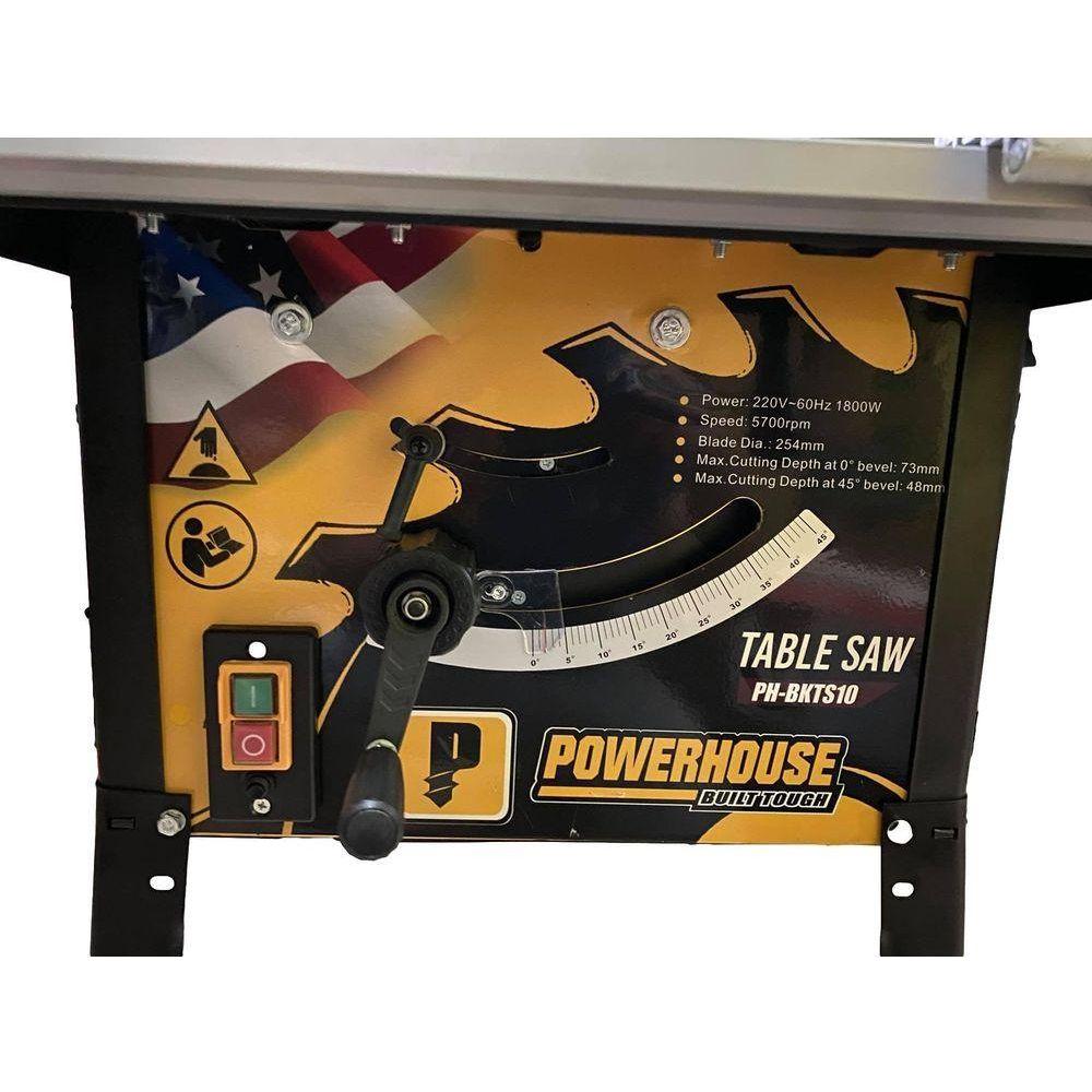 Powerhouse PH-BKTS10 Table Saw 1800W Secondary image