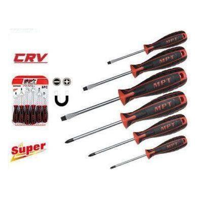 MPT MHA01006 6pcs Screwdriver Set - KHM Megatools Corp. Main image
