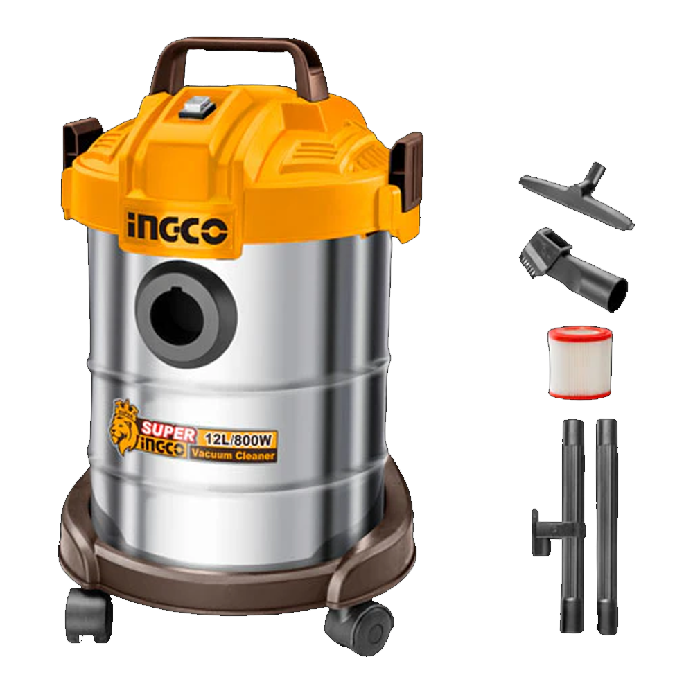 Ingco VC14122 Wet & Dry Vacuum Cleaner 800W 12L Secondary image