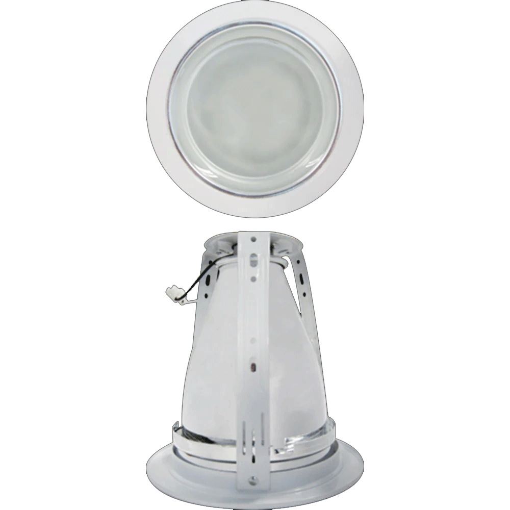 Firefly Vertical Downlight Recessed Type with Full Frosted Glass