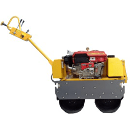 Shibaru SRL-900D-SHD120 Double Drum Walk Behind Vibration Road Roller 12HP - KHM Megatools Corp. Main image