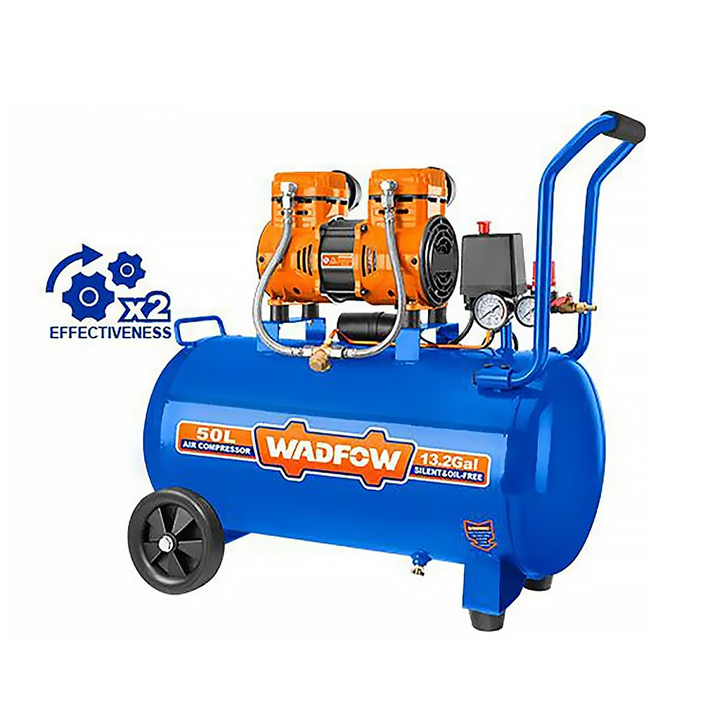 Wadfow WAP1A25P Air Compressor 1.6HP 50L - ToolsSavvy.ph Main image