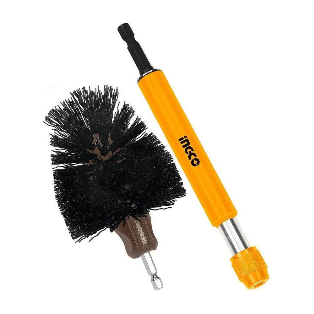 Ingco WCBH0301 Abrasive Bristle Brush With Extension - KHM Megatools Corp.