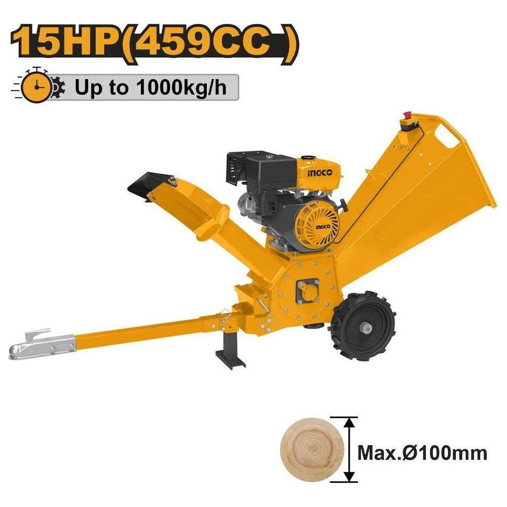 Ingco WCS3100 Gasoline Wood Chipper Secondary image
