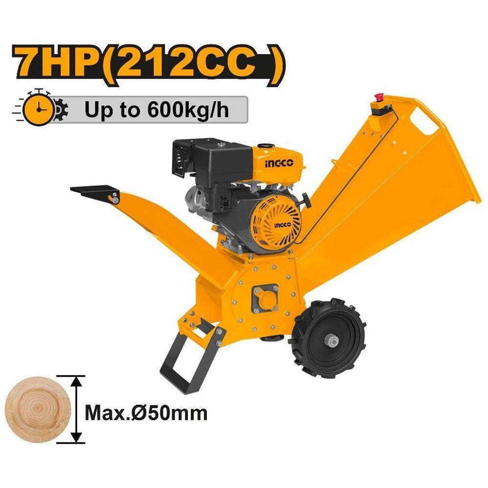 Ingco WCS350 Gasoline Wood Chipper Secondary image