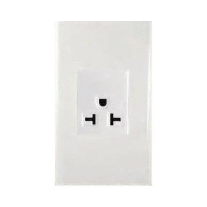 Royu WD902 1-Gang Tandem Aircon Outlet Set 20A (Wide) | Royu by KHM Megatools Corp. Main image