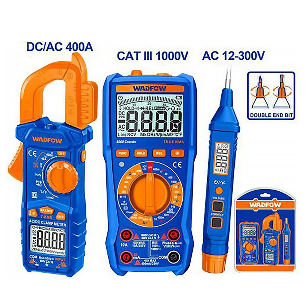 Wadfow WDM94012 Electrical Test Kit - ToolsSavvy.ph Main image
