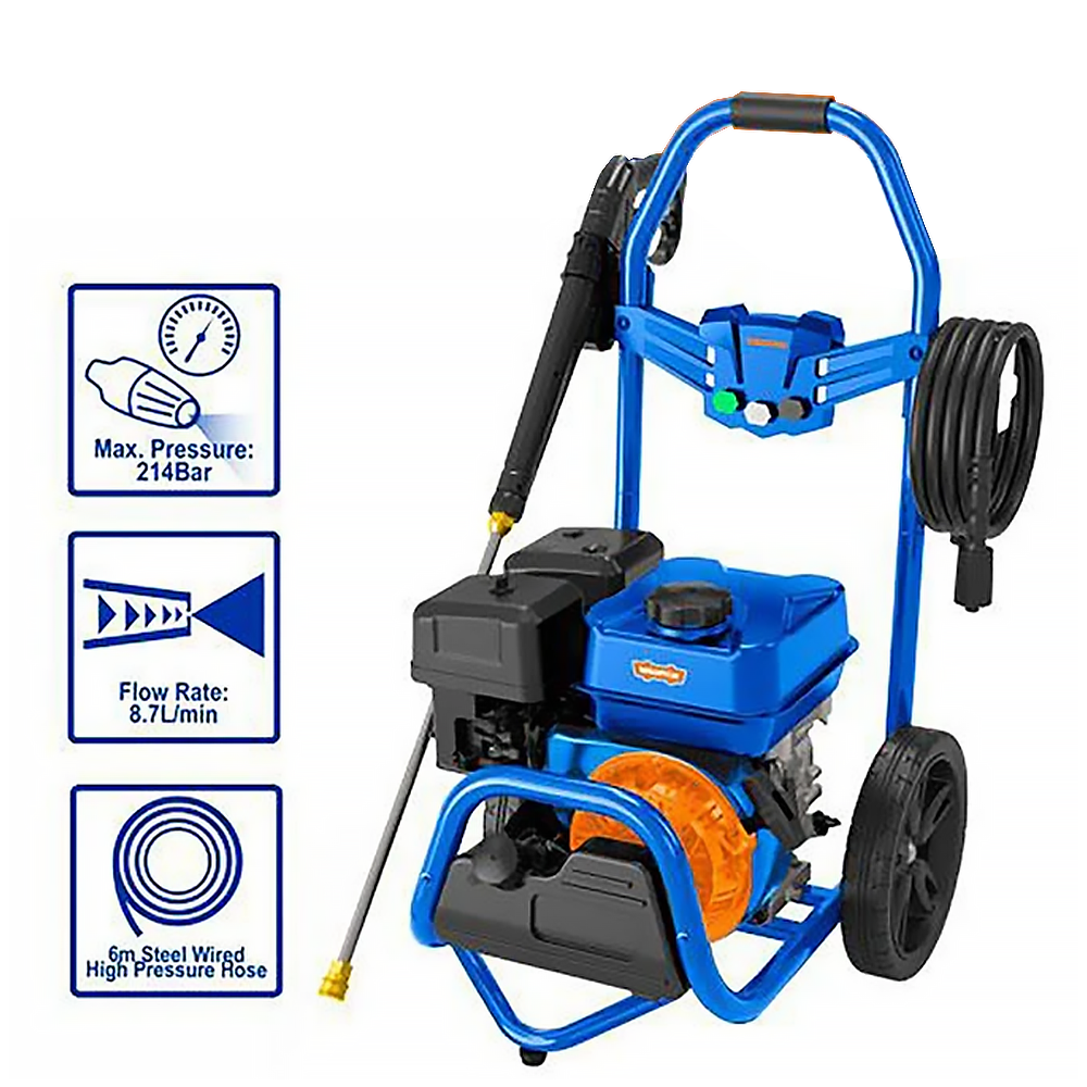 Wadfow WGPS3A36 Gasoline Pressure Washer 6.2HP - ToolsSavvy.ph