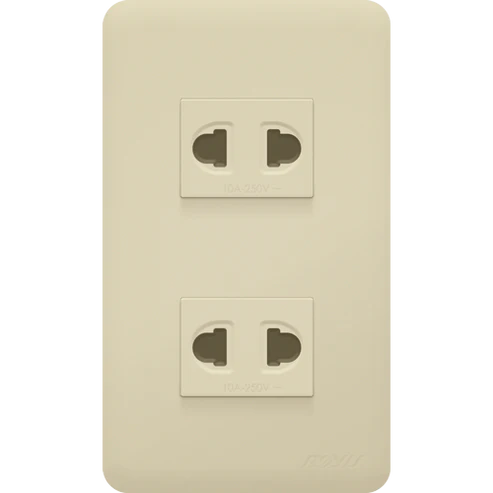 Royu WH113 1-Gang Outlet Set 10A (Classic) | Royu by KHM Megatools Corp. Main image