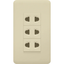 Royu WH115 3-Gang Outlet Set 10A (Classic) | Royu by KHM Megatools Corp.
