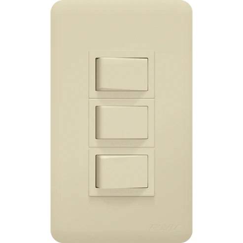 Royu WH505 3-Gang Switch Set 10A (Classic) | Royu by KHM Megatools Corp. Main image