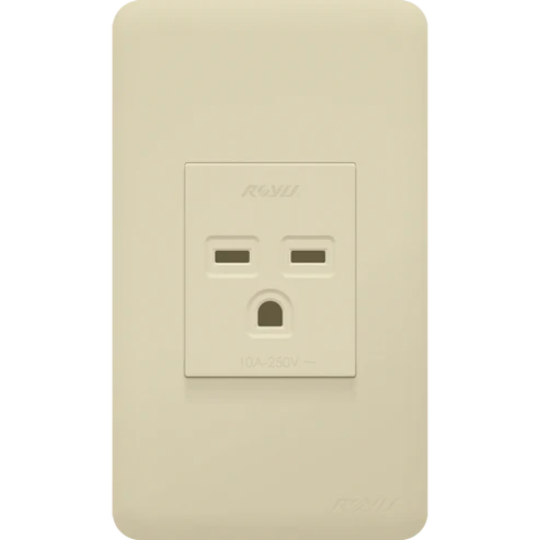 Royu WH901 1-Gang Aircon Outlet Set 20A (Classic) | Royu by KHM Megatools Corp. Main image