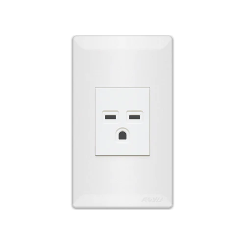 Royu WS901 1-Gang Aircon Outlet Set 20A (Super Wide) | Royu by KHM Megatools Corp. Main image