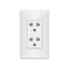 Royu WS913 Duplex Universal Outlet with Ground & Shutter 15A  (Super Wide) | Royu by KHM Megatools Corp.