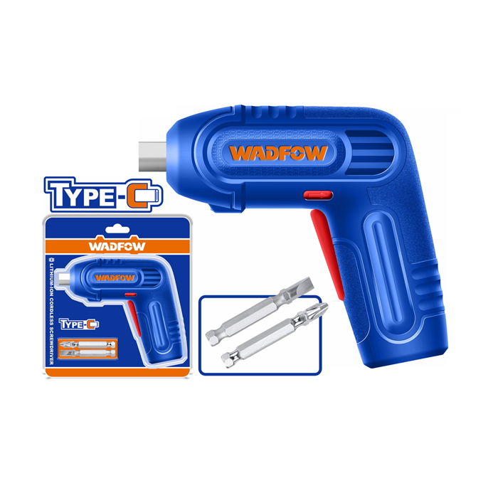 Wadfow WCV4628 Cordless Screwdriver 4V - ToolsSavvy.ph