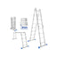 Wadfow WLD7H45 Aluminum Multi-Purpose Ladder 4x5 - ToolsSavvy.ph