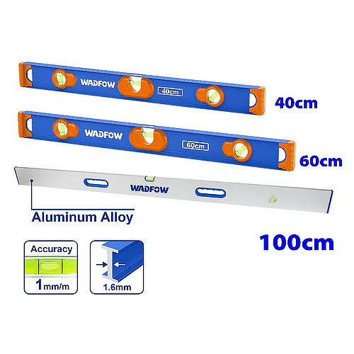 Wadfow WSL56G03 3pcs Spirit Level Bar Set - ToolsSavvy.ph