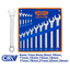Wadfow WSP1M24 Combination Spanner Set 14pcs - ToolsSavvy.ph