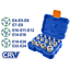 Wadfow WST3D14 14pcs E-Type Socket Set - ToolsSavvy.ph