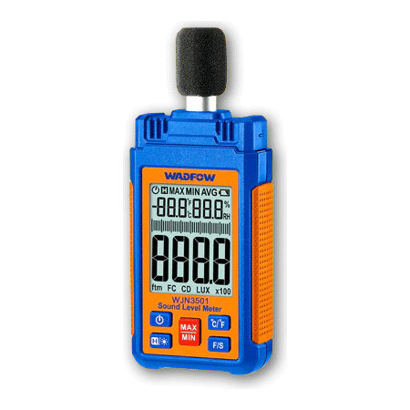Wadfow WJN3501 Digital Sound Level Meter 130dB | Wadfow by KHM Megatools Corp. Main image