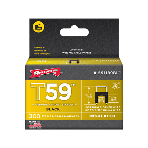 Arrow No. 5911 Insulated Staples