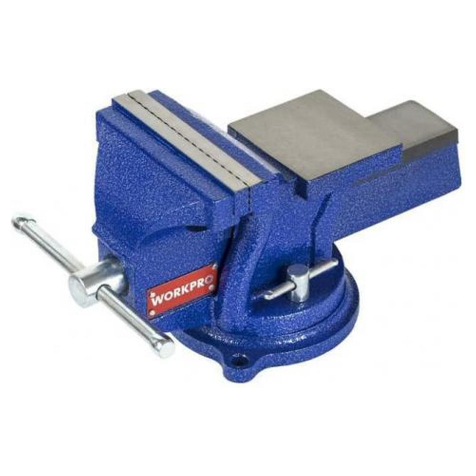 Workpro WP233005 Bench Vice with Swivel Base 100MM 4"