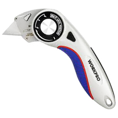 Workpro WP211013 Quick-Change Folding Utility Knife Aluminum