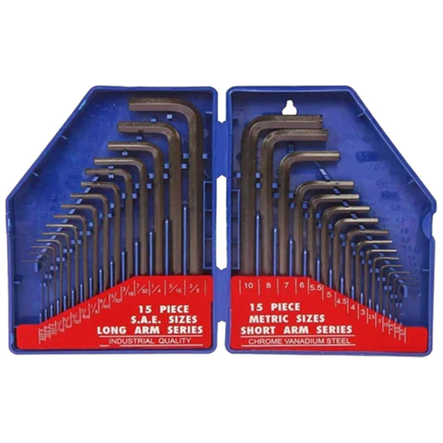 Workpro WP222018 Long Arm Hex Key Set 30Pcs | Workpro by KHM Megatools Corp. Main image