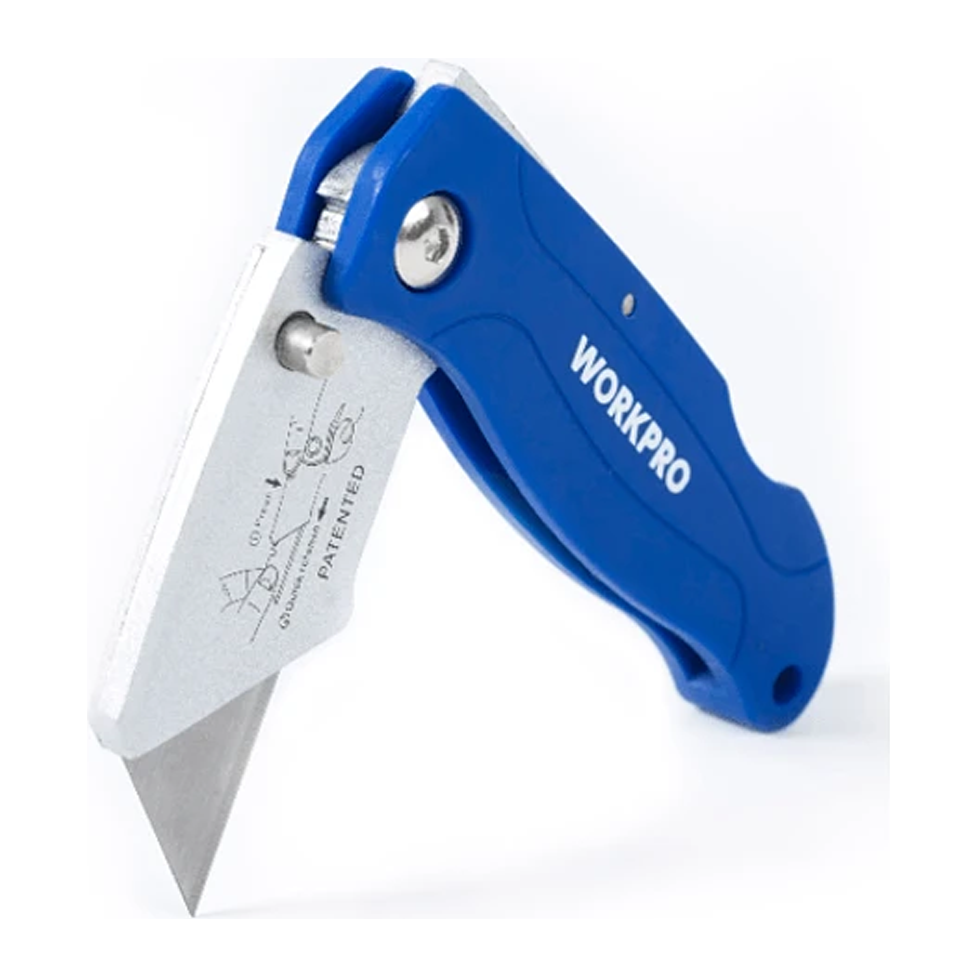 Workpro W011001WE Folding Utility Knife | Workpro by KHM Megatools Corp. Main image