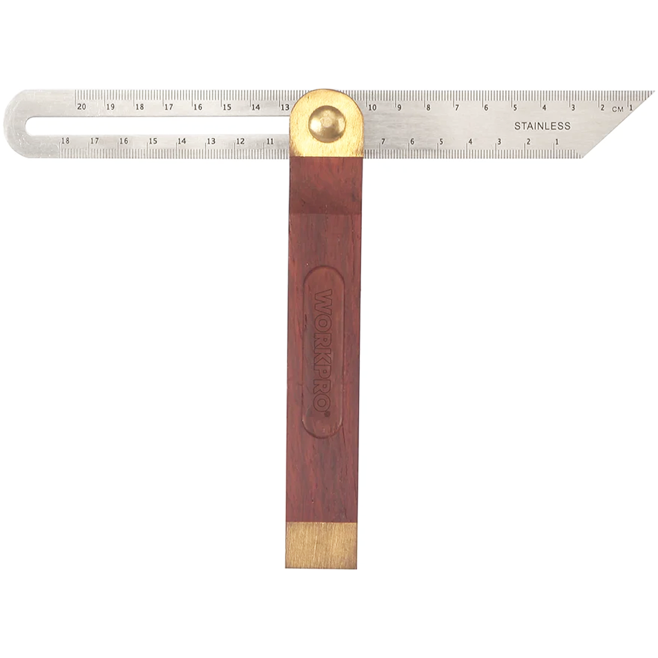 Workpro WP264006 Sliding T-Bevel / Angle Finder Wooden Handle 9" | Workpro by KHM Megatools Corp. Main image