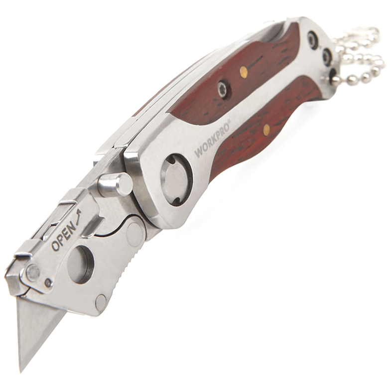 Workpro W011012WE Mini Folding Utility Knife | Workpro by KHM Megatools Corp. Main image