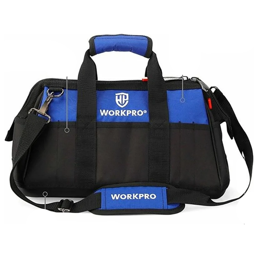 Workpro WP281026 Close Top Tool Bag w/ Molded Base 20" | Workpro by KHM Megatools Corp. Main image