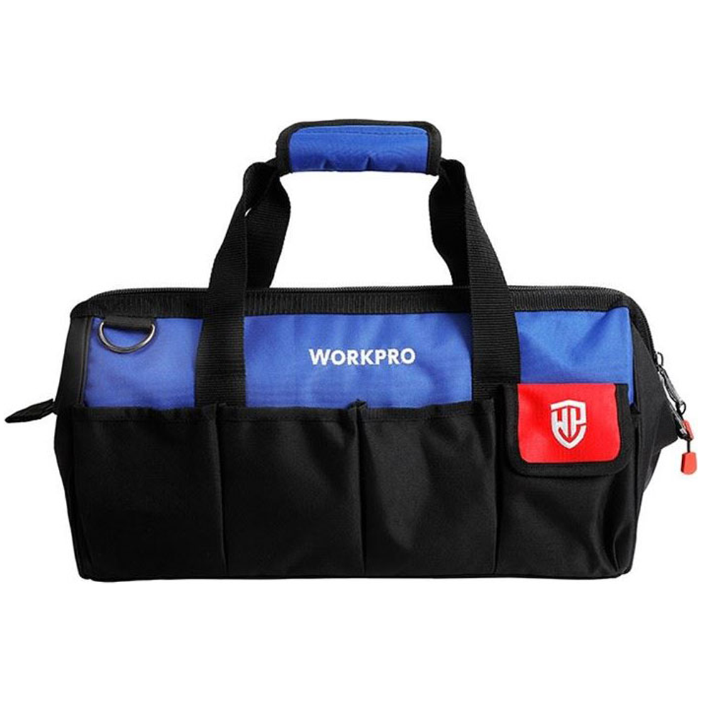 Workpro WP281005 Close Top Wide Mouth Storage Tool Bag 18" | Workpro by KHM Megatools Corp. Main image
