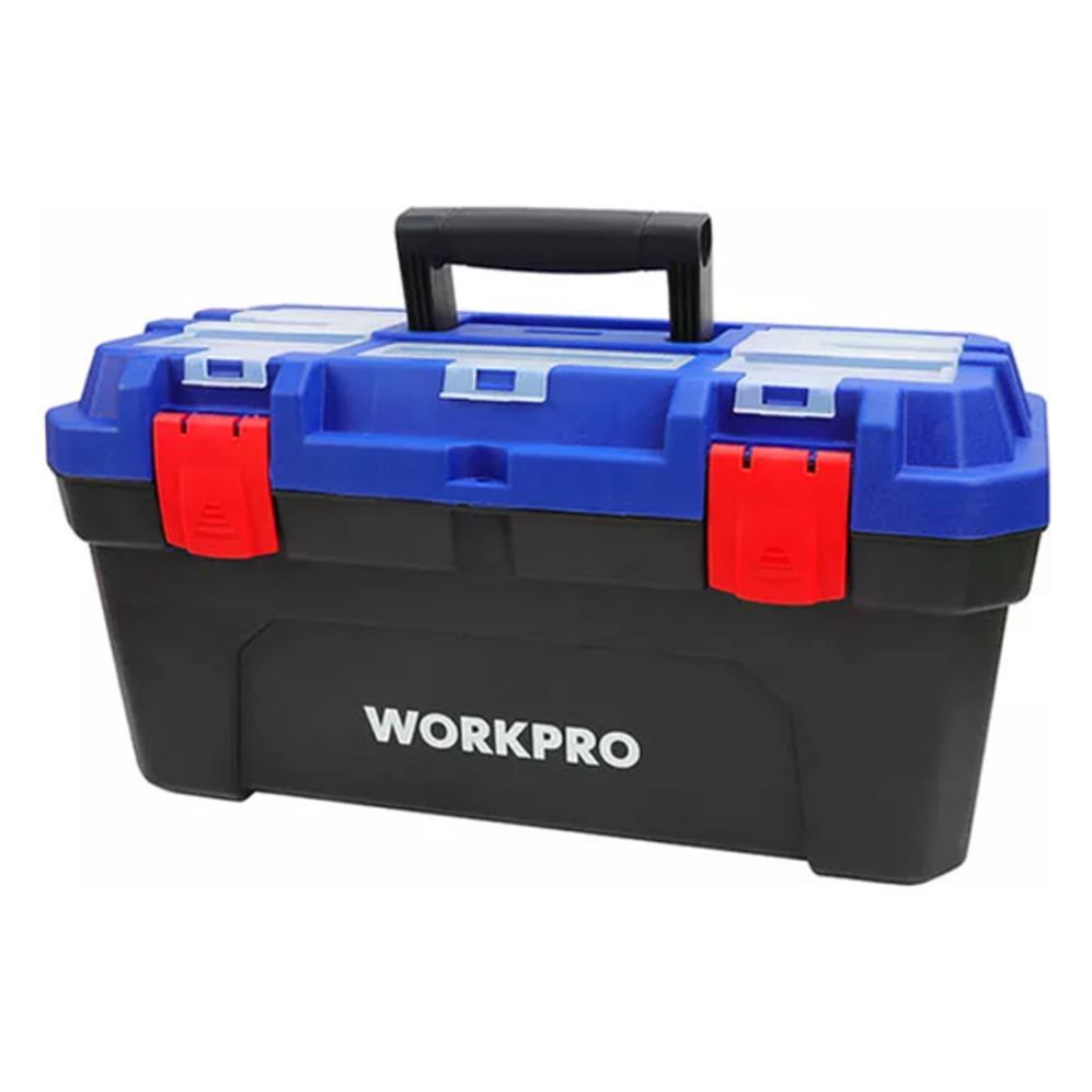 Workpro W083015WE Plastic Tool Box 16" | Workpro by KHM Megatools Corp. Main image