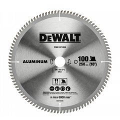 Dewalt DWA102100A Circular Saw Blade 10" x 100T (Aluminum)