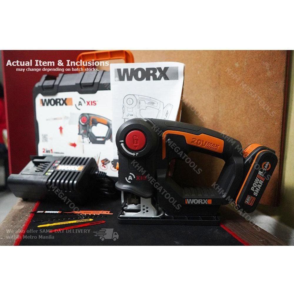 Worx WX550 20V (2in1 Saw) Cordless Reciprocating Saw / Jigsaw Secondary image