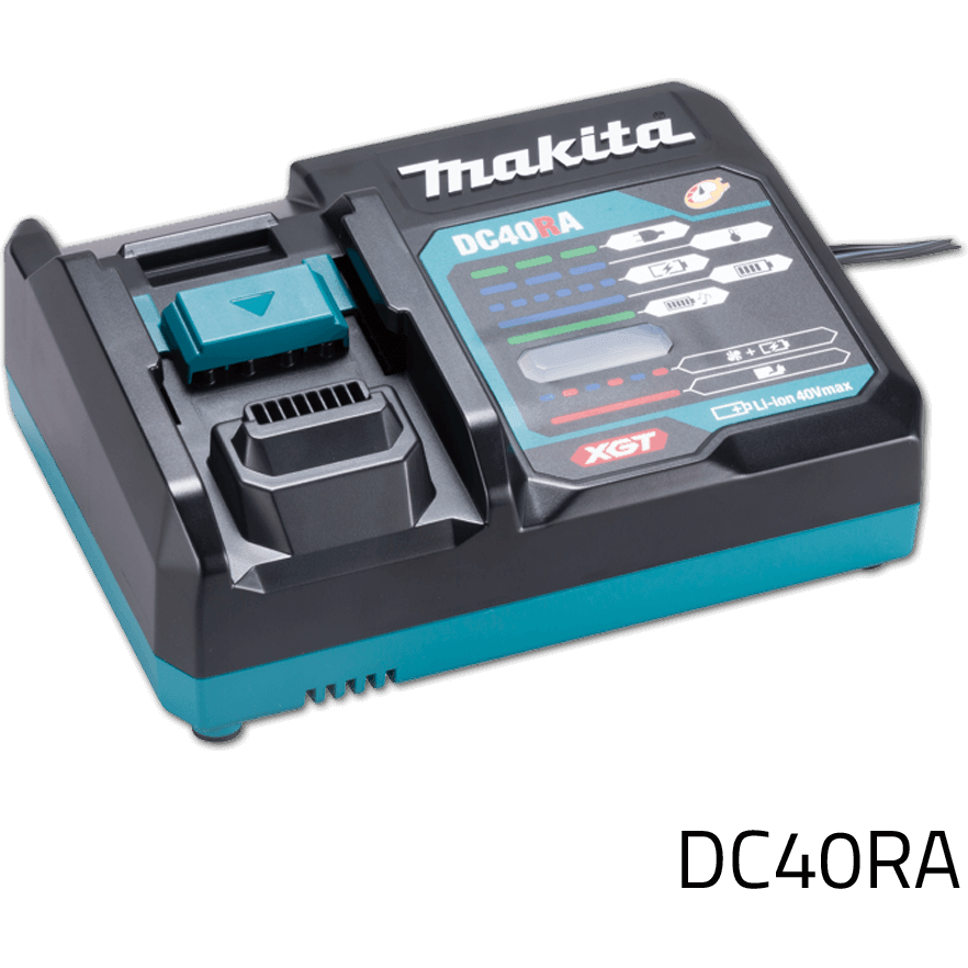 Makita DC40RA Single Port Rapid Fast Battery Charger XGT (191E07-8) - KHM Megatools Corp. Main image