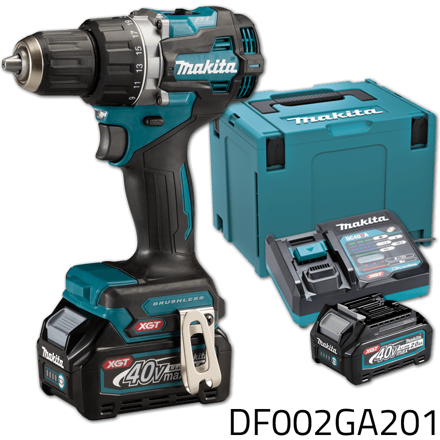 Makita DF002GA201 40V Cordless Brushless Drill (XGT-Series) | Makita by KHM Megatools Corp. Main image