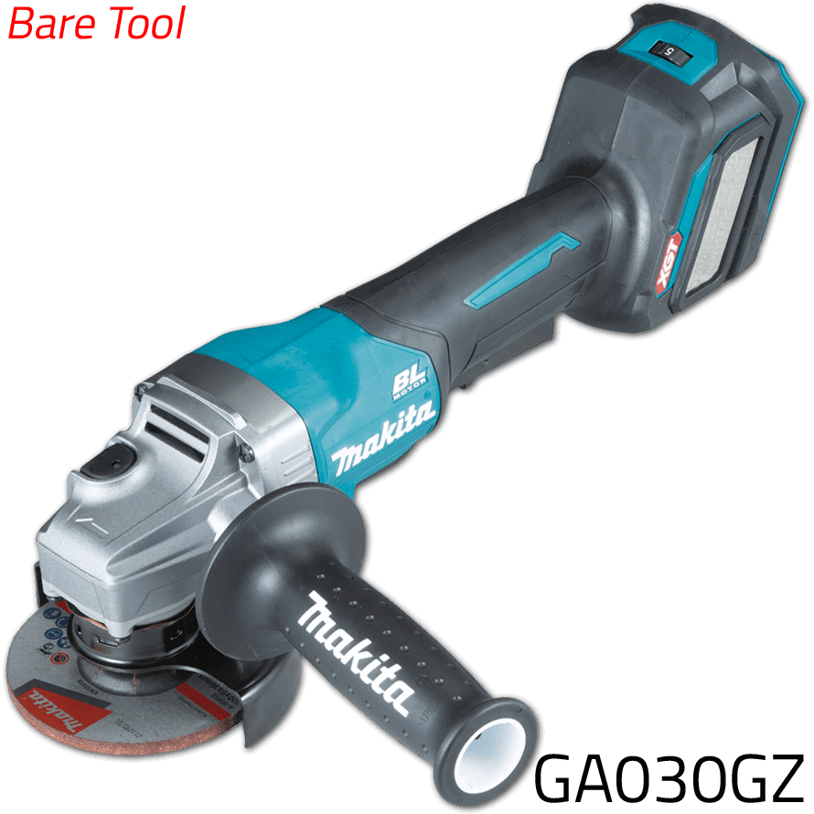 Makita GA030GZ 40V Cordless Angle Grinder (Paddle Switch) XGT [Bare Tool] | Makita by KHM Megatools Corp. Main image