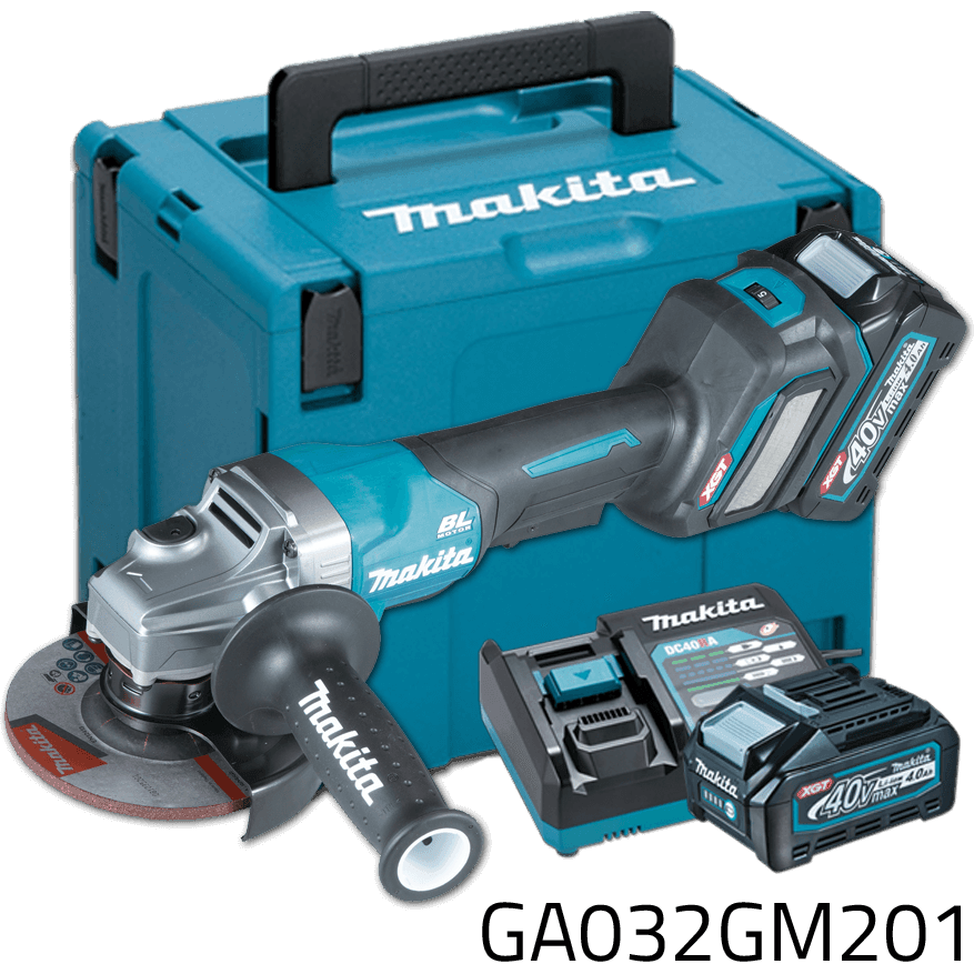 Makita GA030GM201 40V Cordless Angle Grinder (Paddle Switch) XGT | Makita by KHM Megatools Corp. Main image