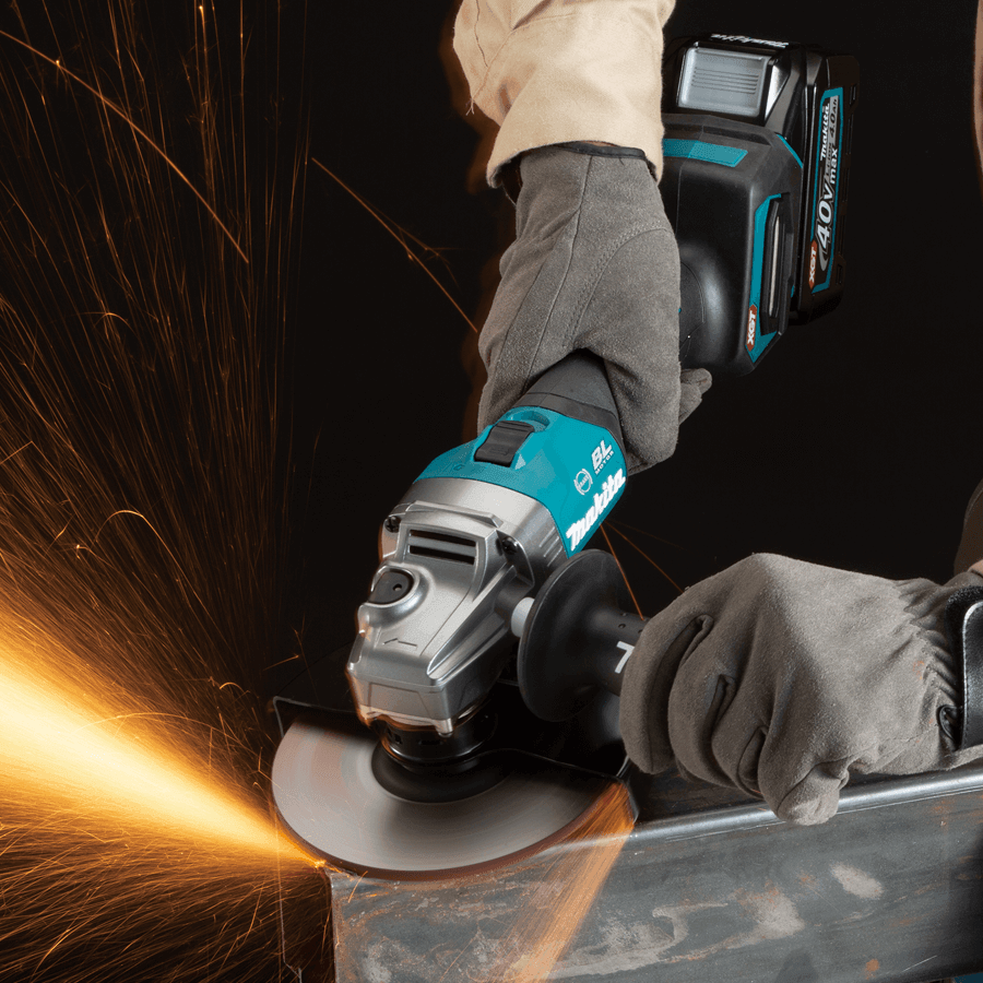 Makita GA035GZ 40V Cordless Angle Grinder (Slide Switch) XGT [Bare Tool] Secondary image