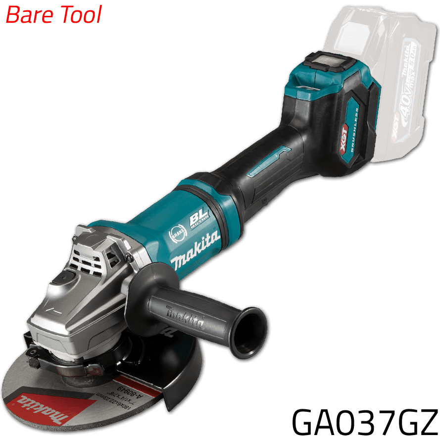 Makita GA037GM201 40V Cordless Angle Grinder XGT Secondary image