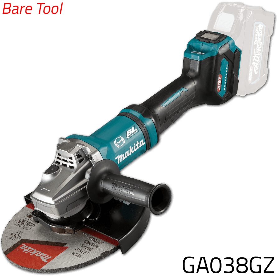 Makita GA038GZ 40V Cordless Angle Grinder 9" XGT [Bare] | Makita by KHM Megatools Corp. Main image