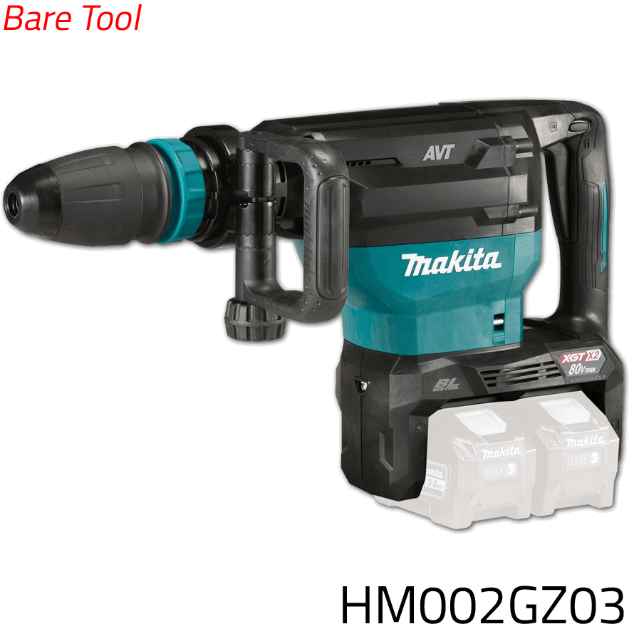 Makita HM002GZ03 80V Cordless Demolition Hammer XGT (SDS-max) [Bare] | Makita by KHM Megatools Corp. Main image