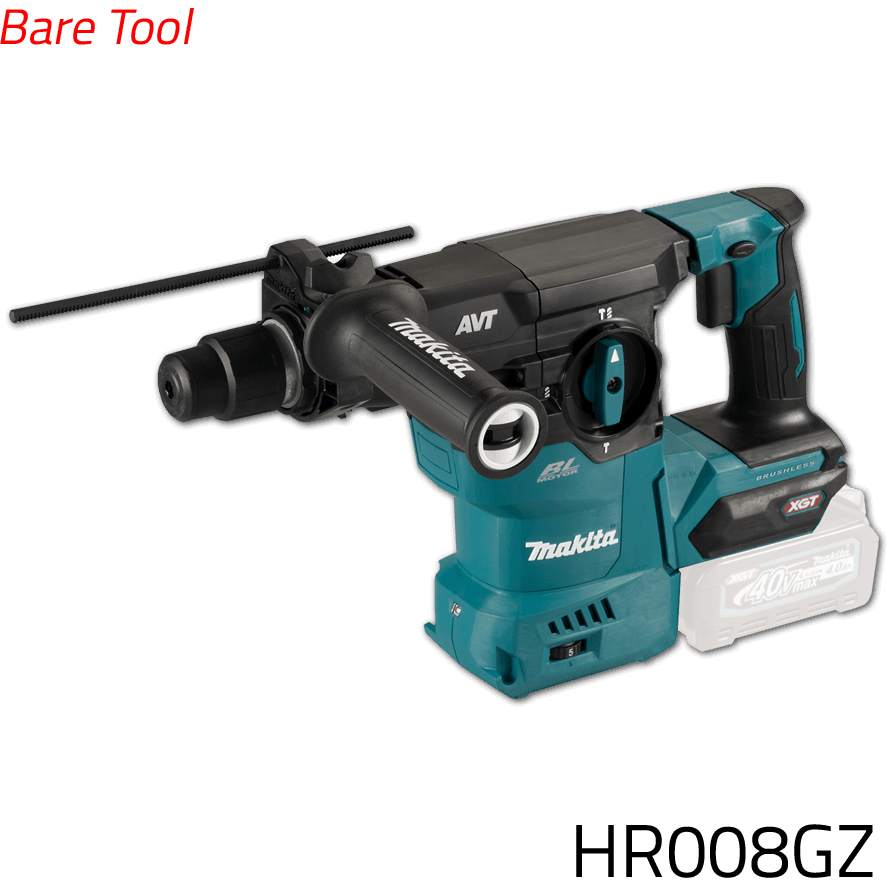 Makita HR008GZ 40V Cordless SDS-Plus Rotary Hammer 30mm (XGT) [Bare] - KHM Megatools Corp. Main image